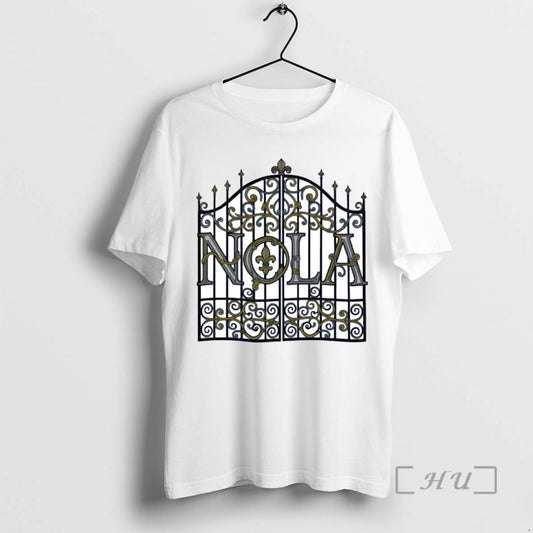 Trending Louisiana Nola Gates Tee Shirts Sweater