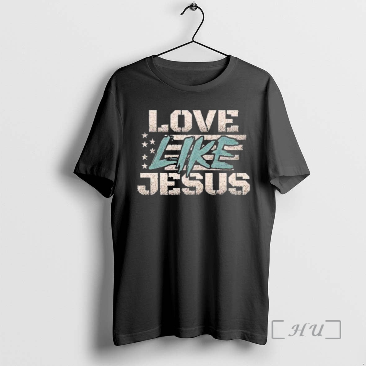 Trending Love Like Jesus Usa Flag Retro