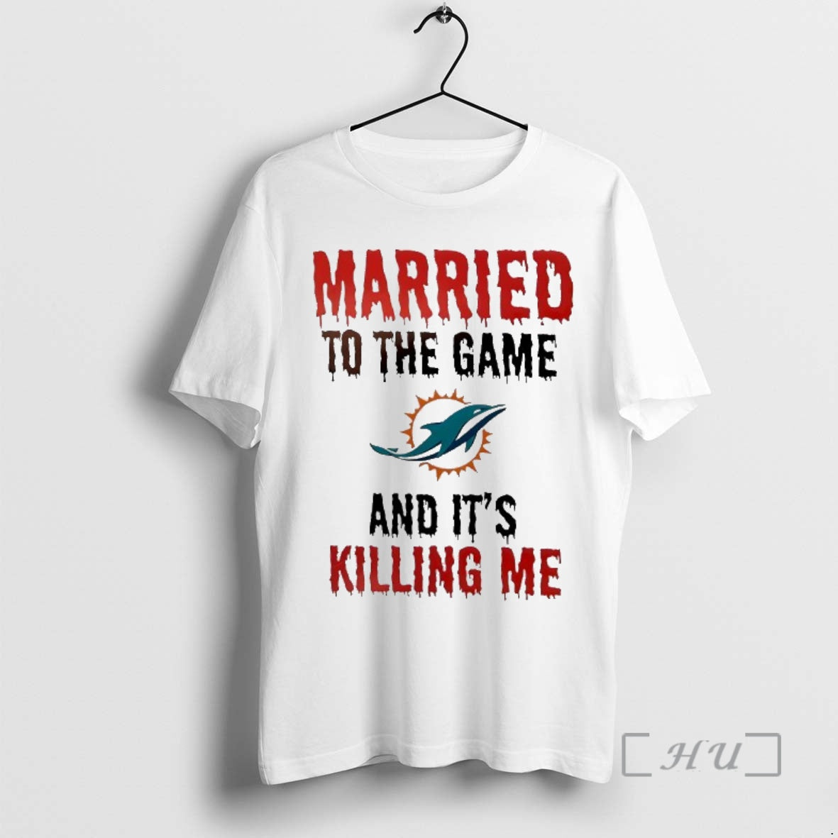 Trending Married To The Game And Its Killing Me Miami Dolphins Premium T Shirt Sweater