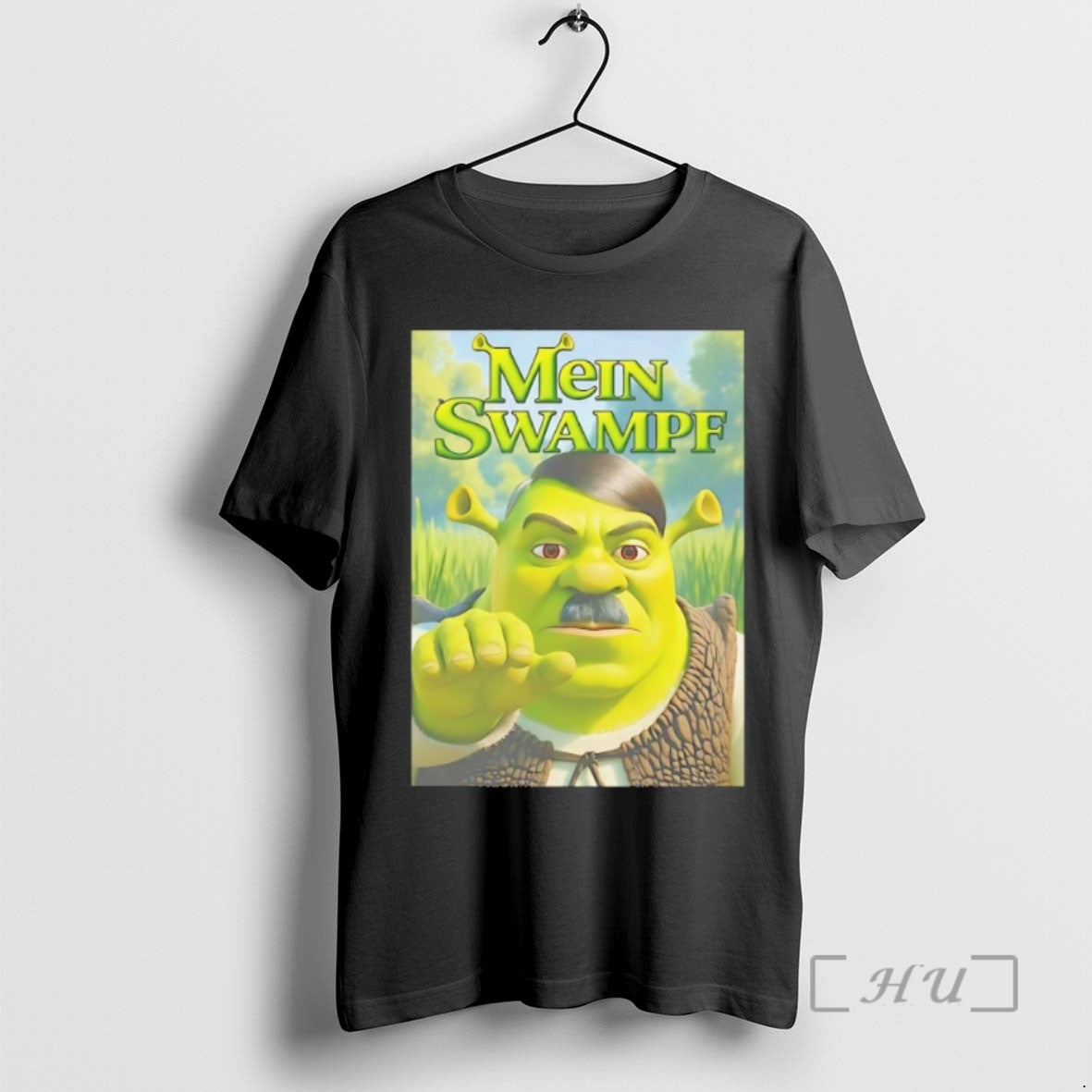 Trending Mein Swampf Shrek Hitler Tee Shirt Sweater