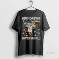 Trending Merry Christmas Shitter Was Full Christmas 2025 Long Sleve T Shirt Sweater