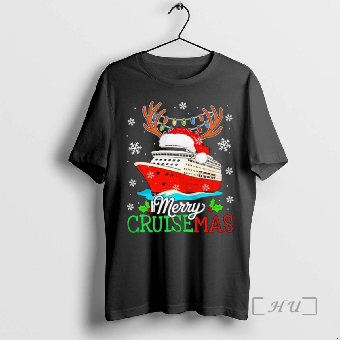 Trending Merry Cruisemas Awesome Christmas Cruise Ship Reindeer X Mas Lights Premium T Shirts Sweater