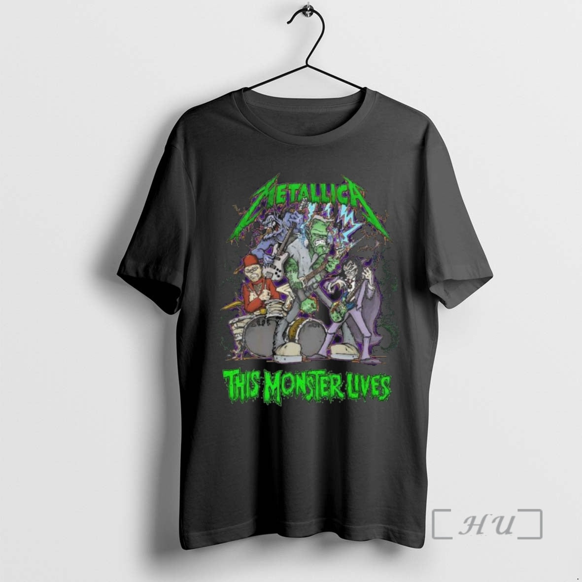 Trending Metallica Halloween 2025 This Monster Lives X Squindo Metallica Monsters Premium T Shirt Sweater