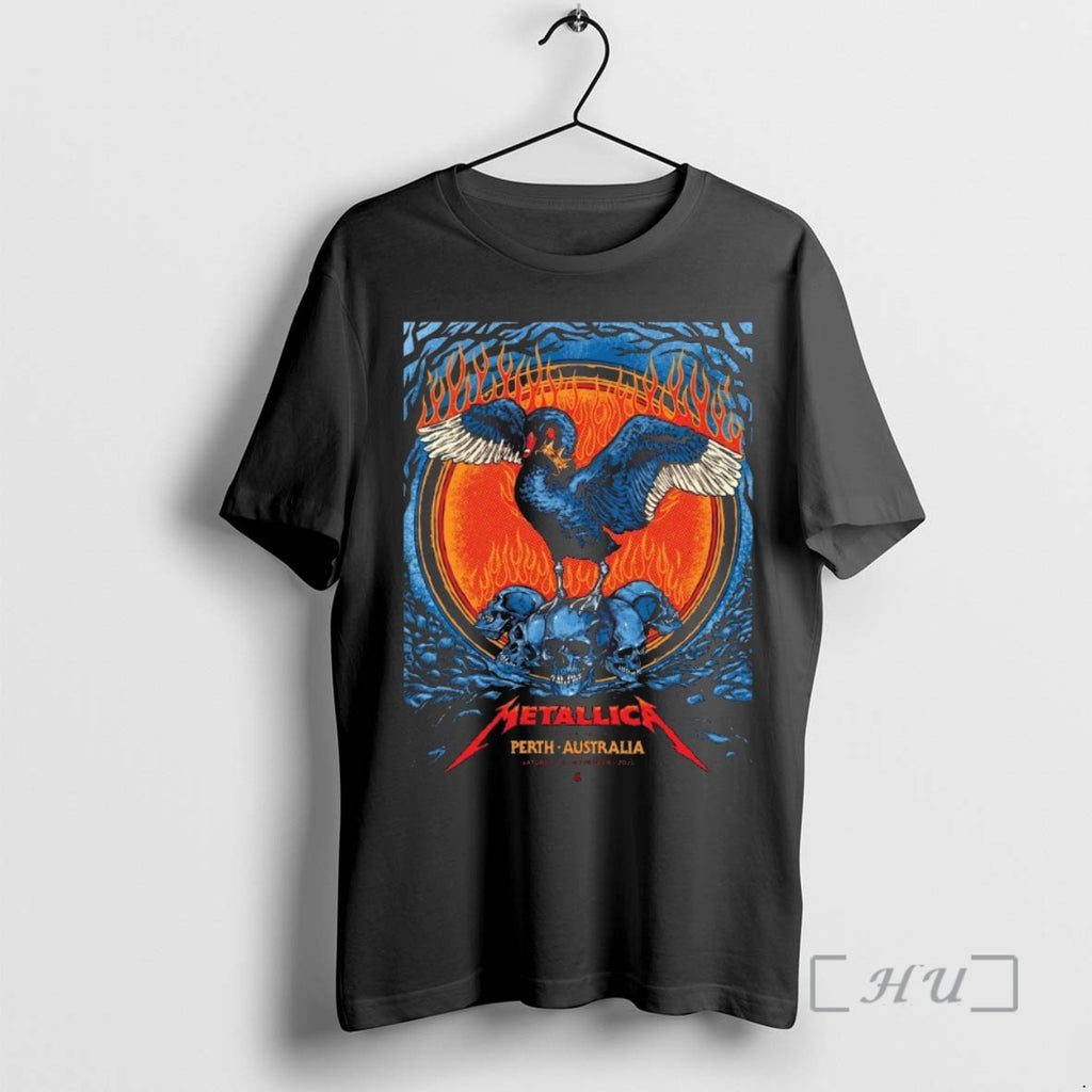 Trending Metallica M72 Perth Australia 2025 Venue At Optus Stadium On 1 November 2025 Black