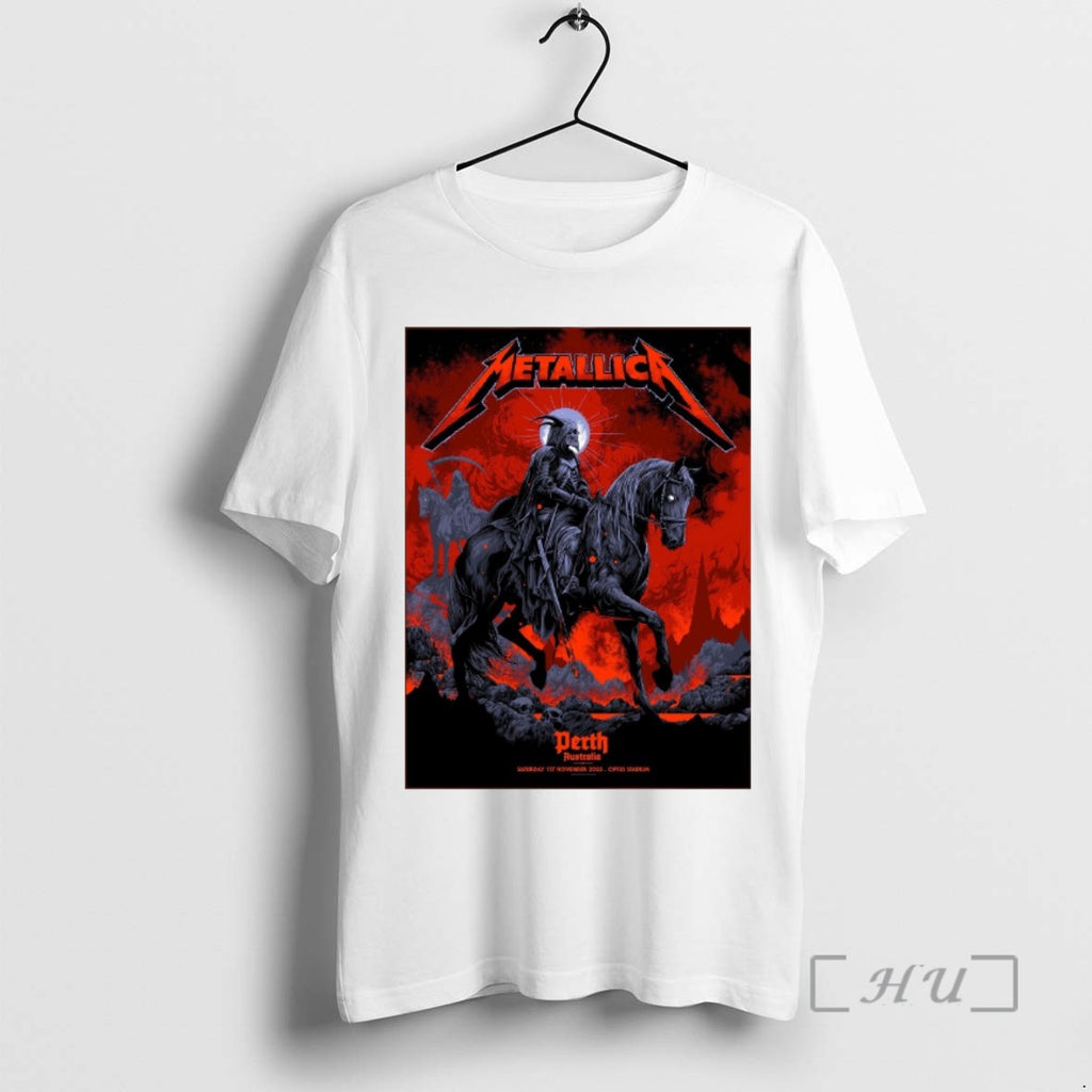 Trending Metallica M72 Perth Australia Saturday 1st November 2025 Optus Stadium Tee Shirts Sweater