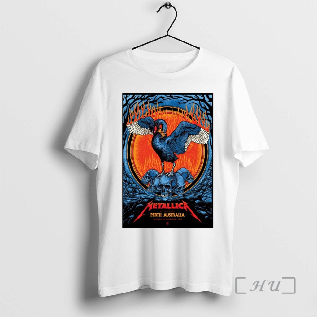 Trending Metallica Perth Australia Burswood Wa Optus Stadium November 1 2025 Premium T Shirt Sweater