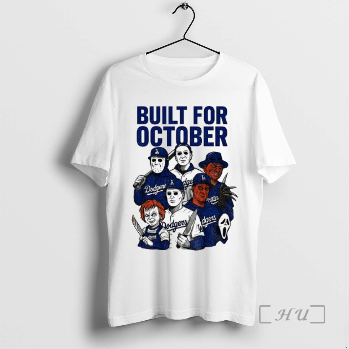 Trending Michael Myers Freddy Krueger Chucky Ghostface Built For October Los Angeles Dodgers Mlb 2025