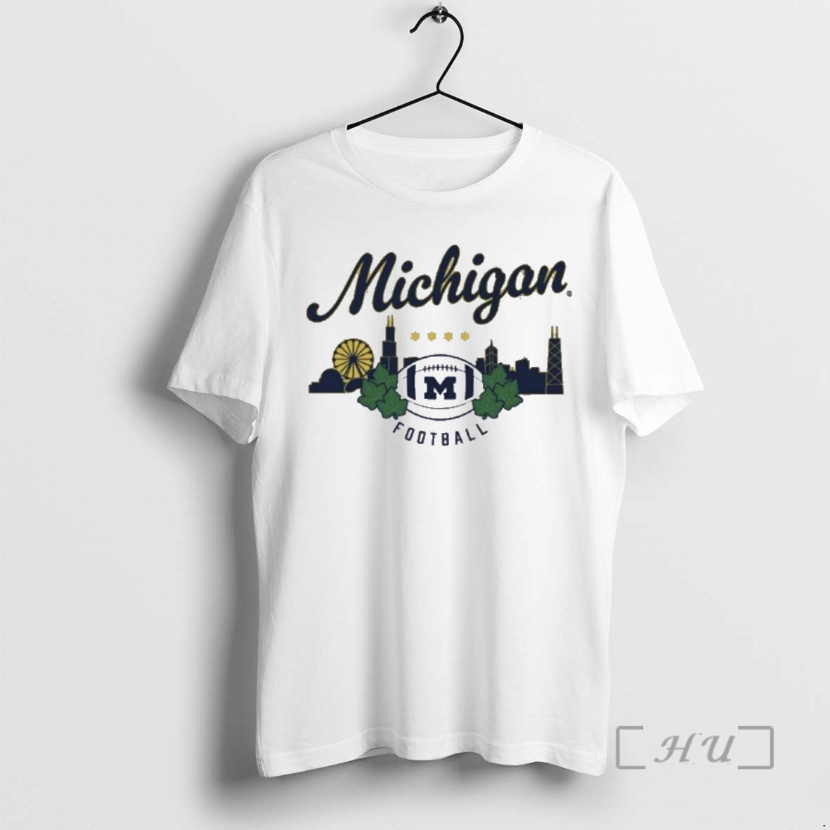 Trending Michigan Wolverines Football Chicago Skyline