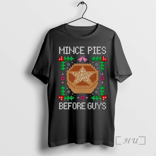 Trending Mince Pies Before Guys Ugly Christmas Ornaments Premium T Shirt Sweater