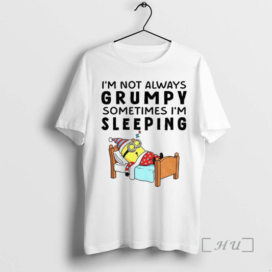 Trending Minion X Gnome Im Not Always Grumpy Sometimes Im Sleeping Christmas Premium T Shirts