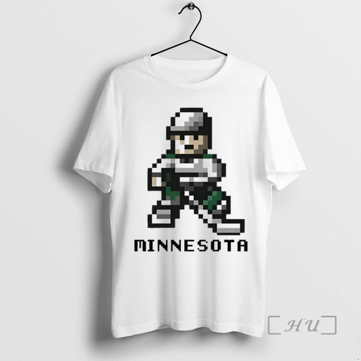 Trending Minnesota Wild Hockey 8 Bit Retro Baller Premium T Shirt Sweater