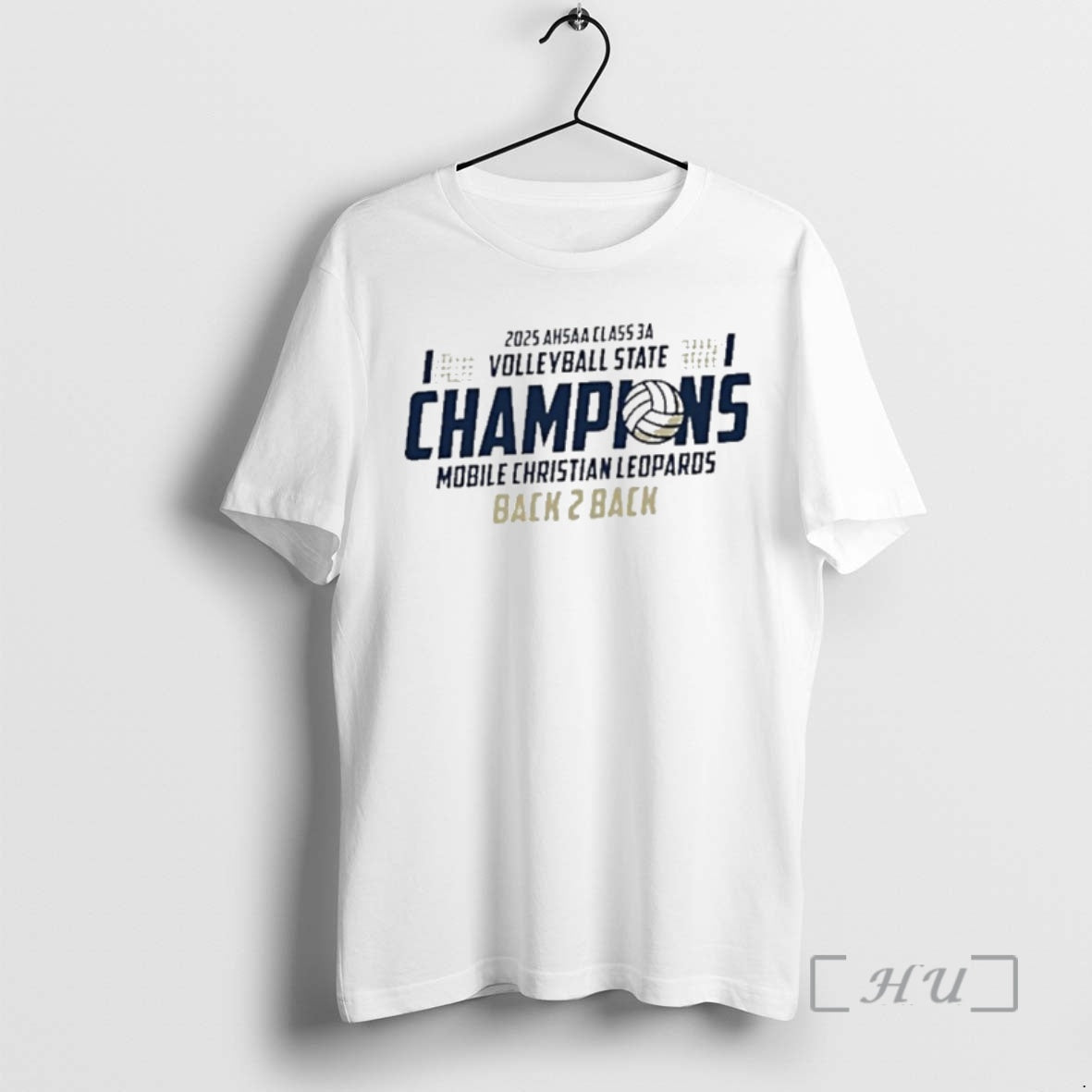 Trending Mobile Christian Leopards 2025 Ahsaa Volleyball 3a State Champions Premium T Shirt Sweater