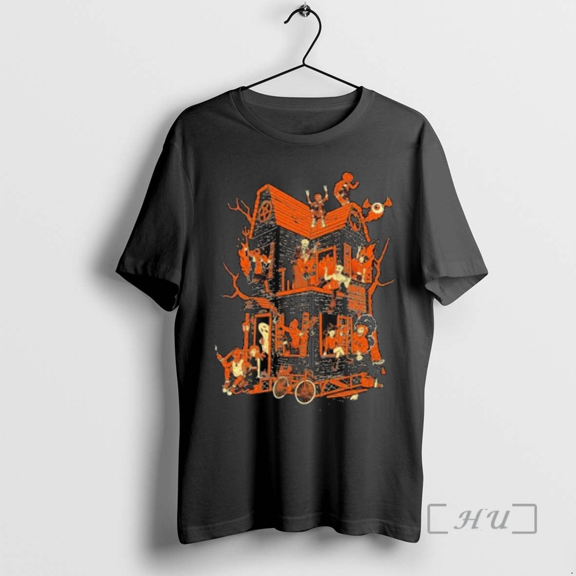 Trending Monster Gang House Halloween Premium T Shirt Sweater