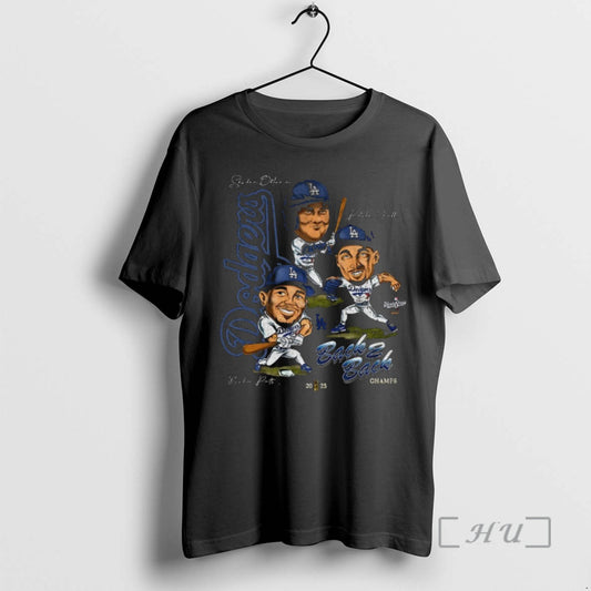 Trending Mookie Betts Blake Snell And Shohei Ohtani Cartoon Los Angeles Dodgers Back 2 Back