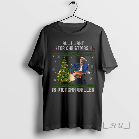 Trending Morgan Wallen All I Want For Christmas Is Morgan Wallen Merry Christmas Premium