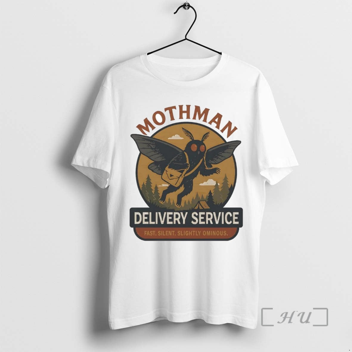 Trending Mothman Delivery Service Fast Silent Slightly Ominous Tee Shirts Sweater