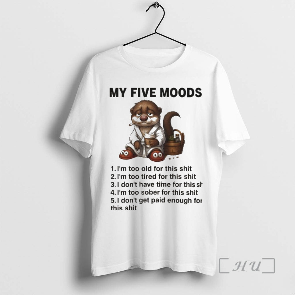 Trending My Five Moods Relatable Af Cigarettes Squirrel Premium T Shirt Sweater