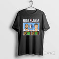Trending Nba Jam Anthony Davis And Cooper Flagg Dallas Mavericks Graphic Tee Shirts Sweater