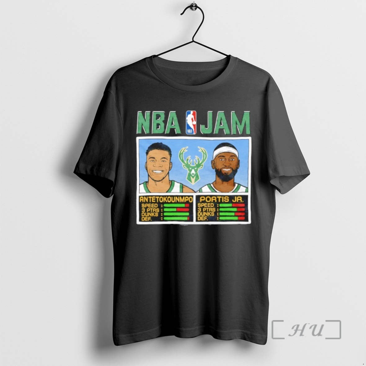 Trending Nba Jam Milwaukee Bucks Antetokounmpo And Portis Jr Tee Shirts Sweater