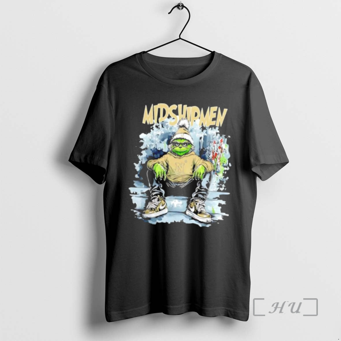 Trending Navy Midshipmen Grinch Ready For The Christmas 2025