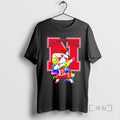 Trending Nebraska Cornhuskers Football X Unicorn Santa Hat Dabbing Merry Christmas Premium T Shirt Sweater