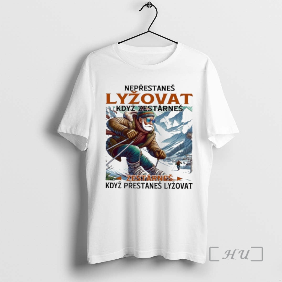 Trending Neprestanes Lyzovat Kdyz Zestarnes Zestarnes Kdyz Prestanes Lyzovat Premium T Shirt Sweater