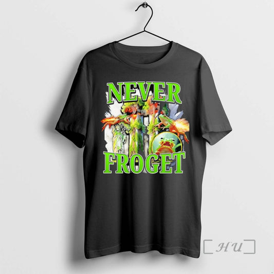 Trending Never Froget Frog Forest Tee Shirt Sweater