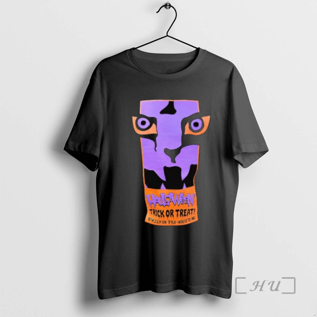 Trending New Japan Pro Wrestling Halloween Trick Or Treat Tee Shirts Sweater