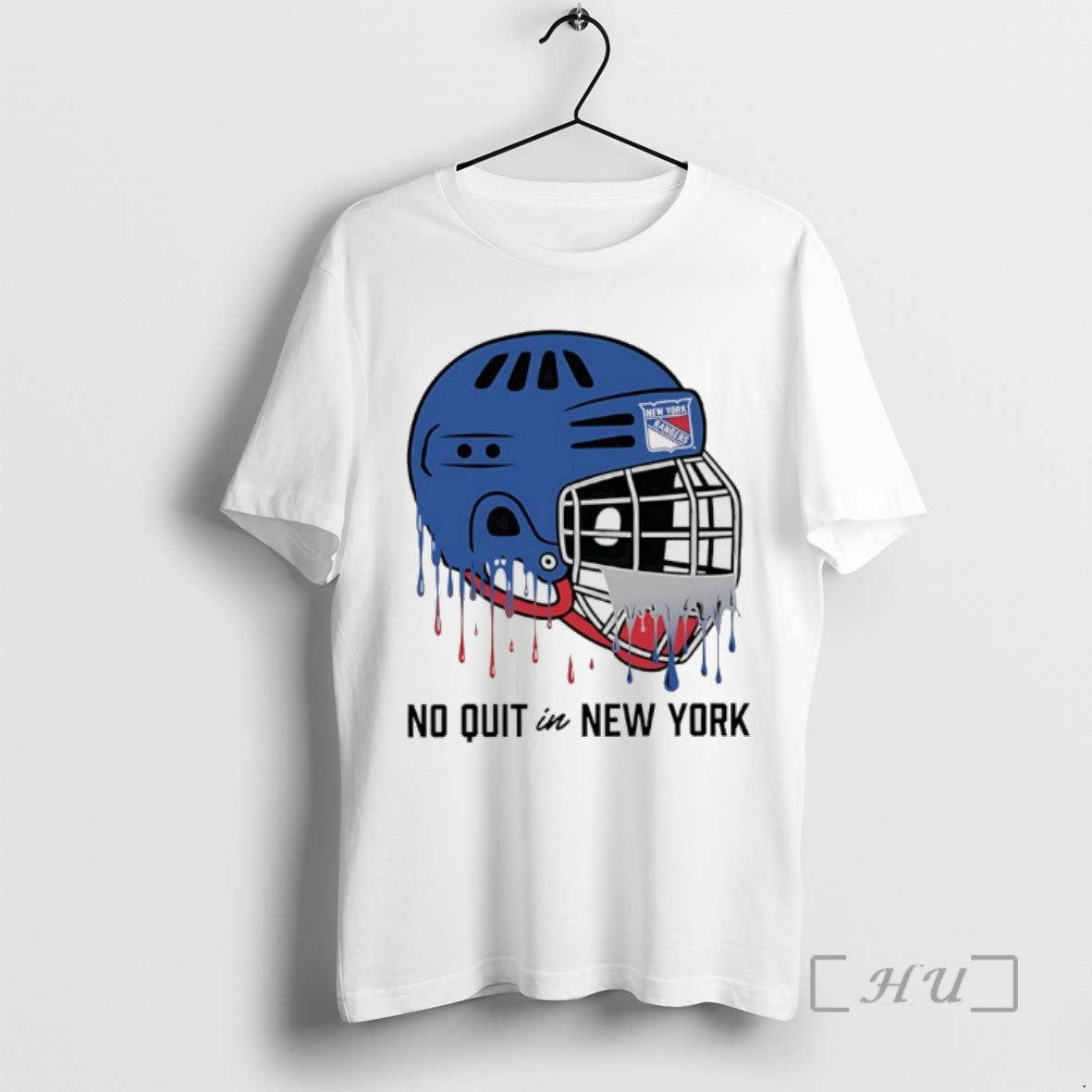 Trending New York Rangers No Quit In New York Helmet Graphic Tee Shirts Sweater