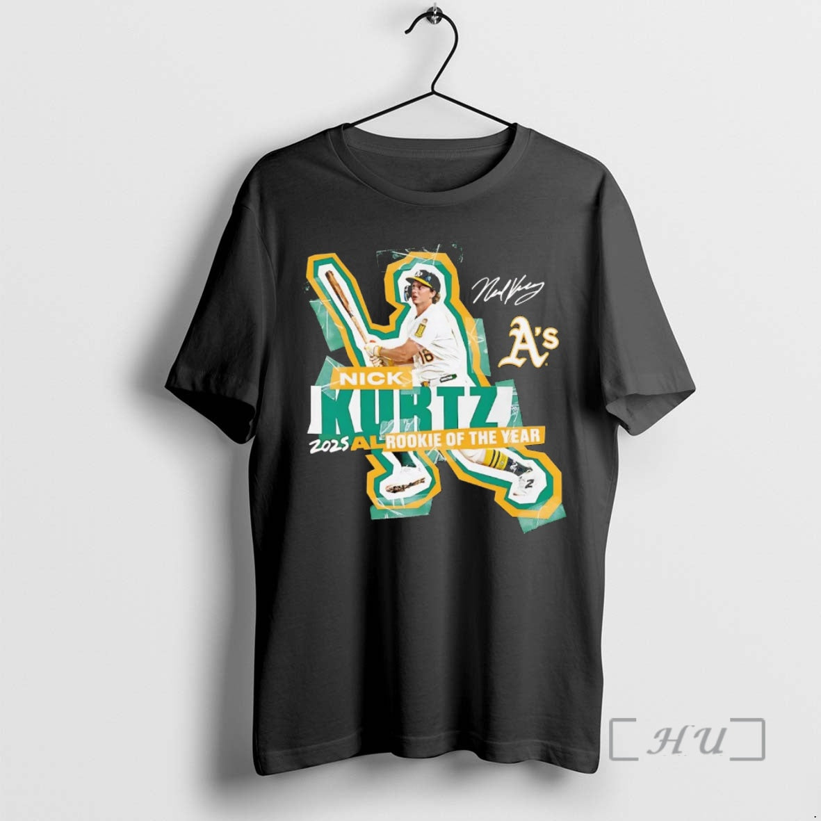 Trending Nick Kurtz American League Rookie Of The Year 2025 Oakland Athletics Premium T Shirts