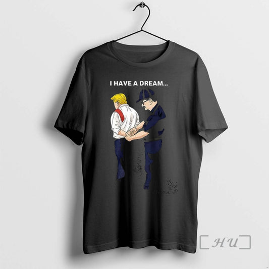 Trending No King 2025 I Have A Dream Trump Tee Shirt Sweater