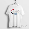 Trending North Carolina Tar Heels X Freedom Turning Point Usa Charlie Kirk 2 Sided Premium