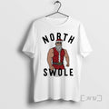 Trending North Swole Santa Muscle Christmas Tee Shirts Sweater