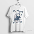 Trending Not Today Fascist Funny Possum Meme Smash Fascism T Shirt Sweater