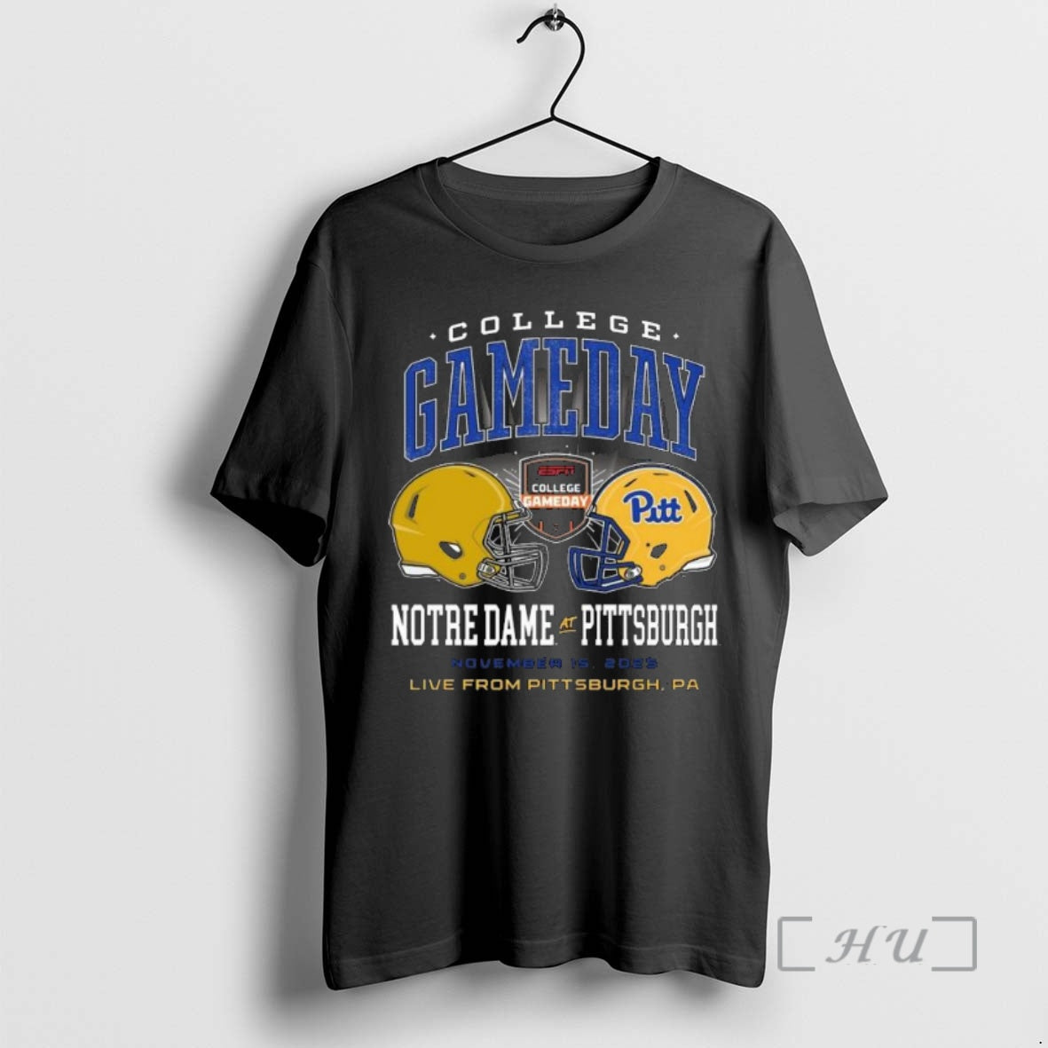 Trending Notre Dame Fighting Irish Vs Pittsburgh Panthers College Gameday Helmet Nov 15 2025 Premium