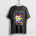 Trending Notre Dame Fighting Irish X Unicorn Santa Hat Dabbing Merry Christmas