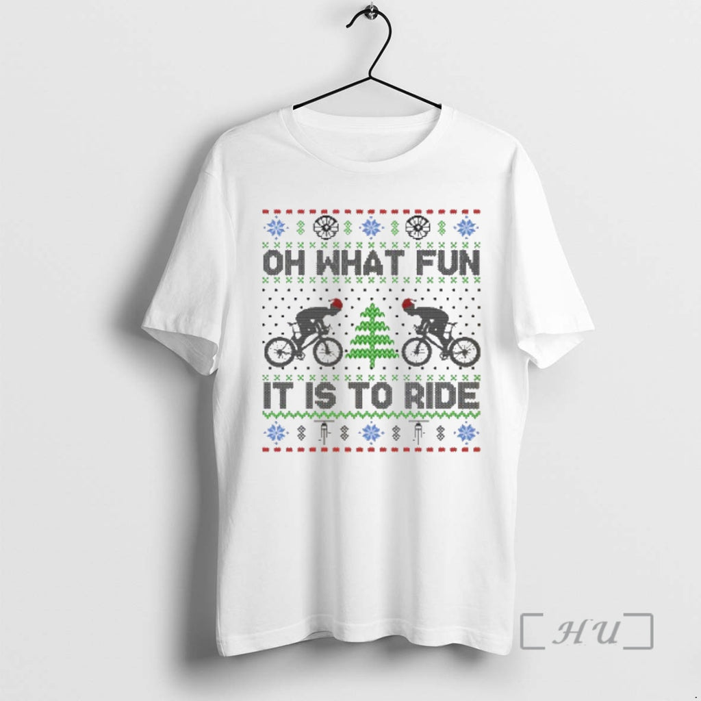 Trending Oh What Fun It Is To Ride Bmx Bicycle Ugly Christmas