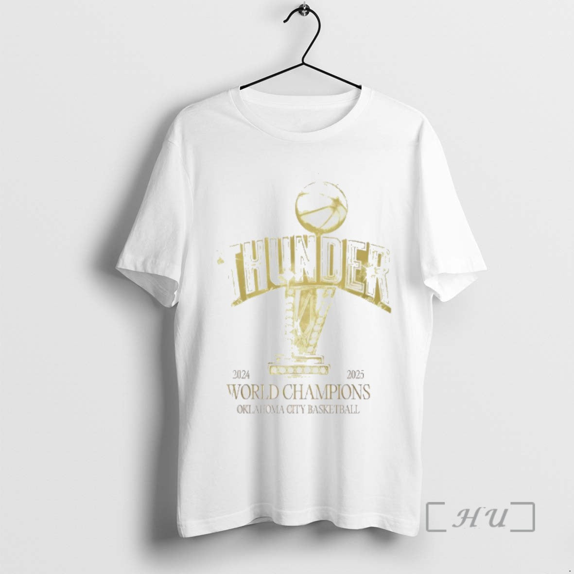 Trending Okc Thunder 2024 2025 World Champions Trophy Tee Shirt Sweater