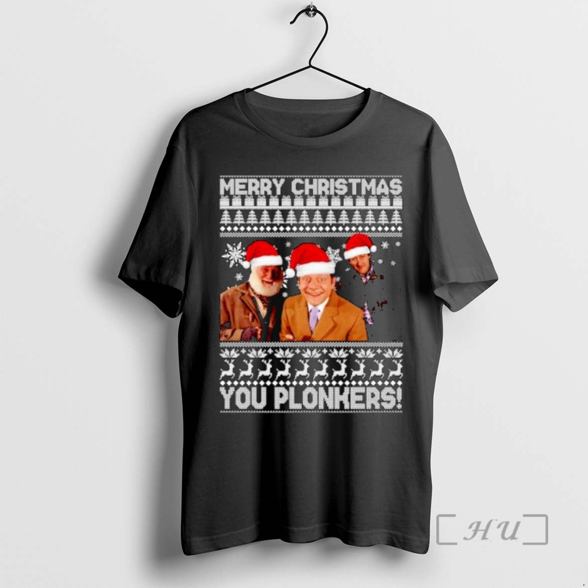 Trending Only Fools Horses Merry Christmas You Plonkers Ugly Christmas Ornaments Premium T Shirts Sweater
