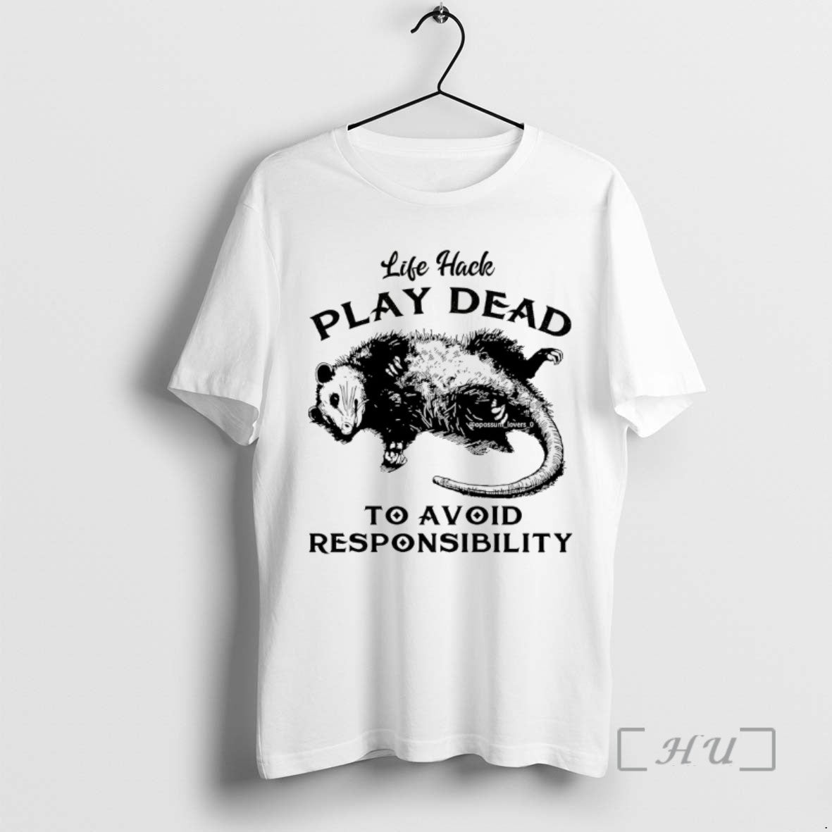 Trending Opossum Life Hack Play Dead To Avoid Responsibility