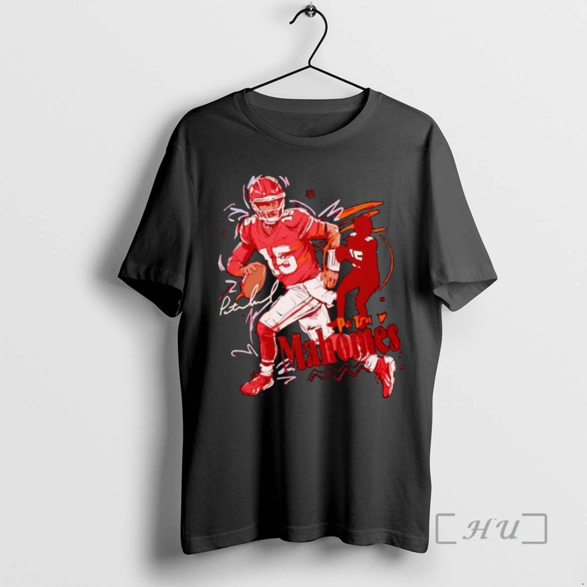 Trending Patrick Mahomes Kansas City Scribble Signature