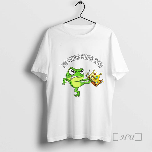 Trending Patriotic Frog No Kings Since 1776 American Independence