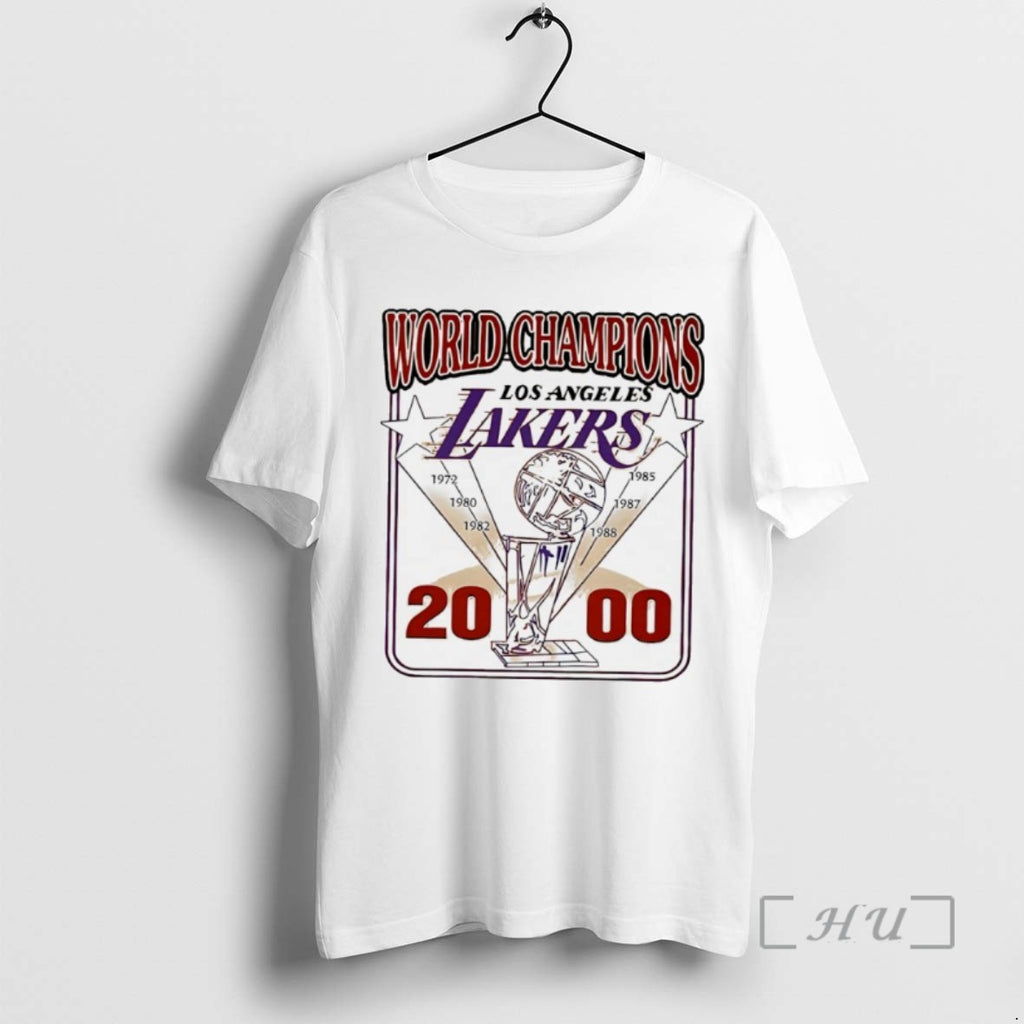 Trending Pedro Pascal World Champions Lakers 2000