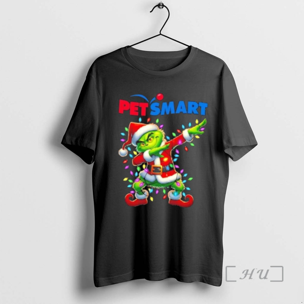 Trending Petsmart Grinch Dabbing Merry Christmas Premium T Shirt Sweater