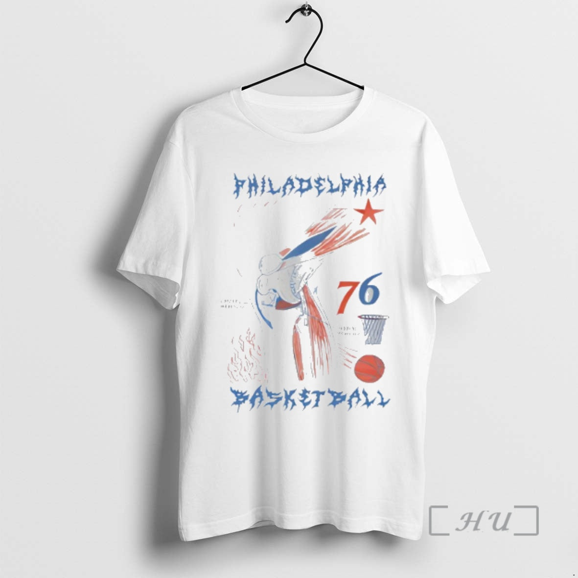 Trending Philadelphia Basketball Knee 76