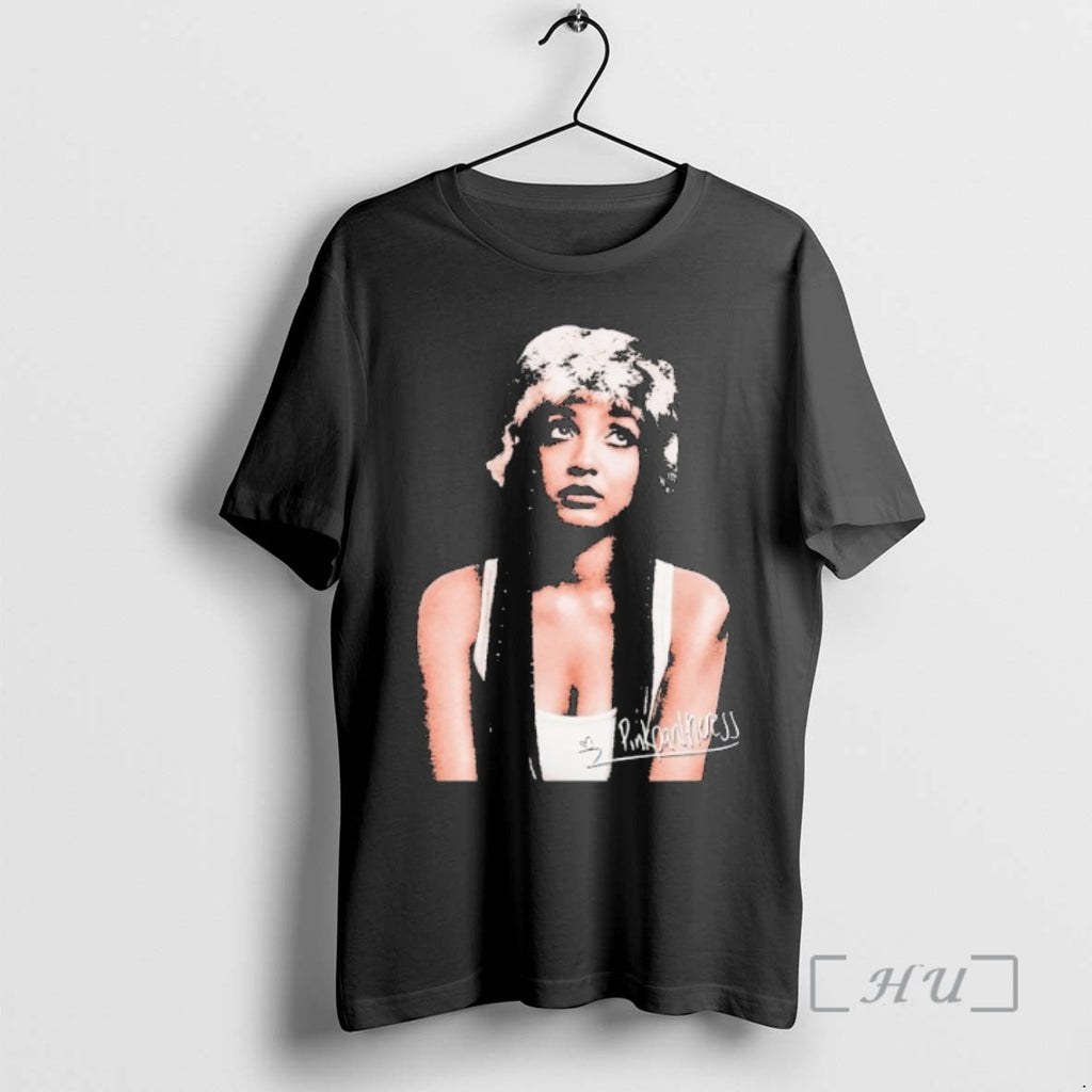 Trending Pink Pantheress Face Premium T Shirt Sweater