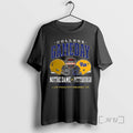 Trending Pitt Panthers Vs Notre Dame Fighting Irish Gameday College 2025 Helmet Premium T Shirts