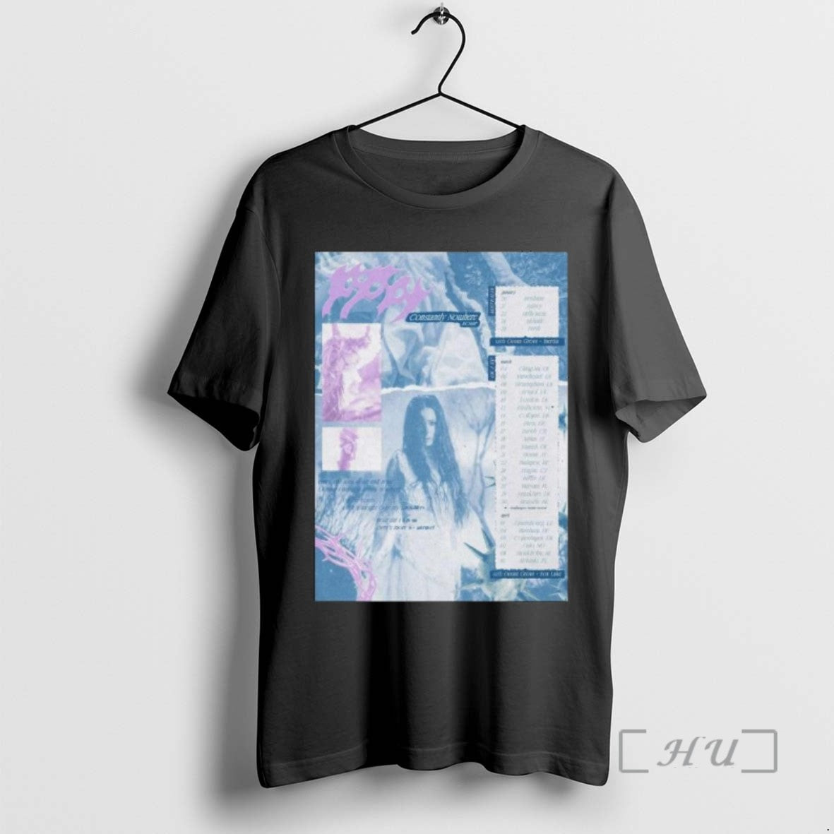 Trending Poppy Constantly Nowhere Aus Eu Uk Tour 2026 Long Sleve Tee Shirts Sweater