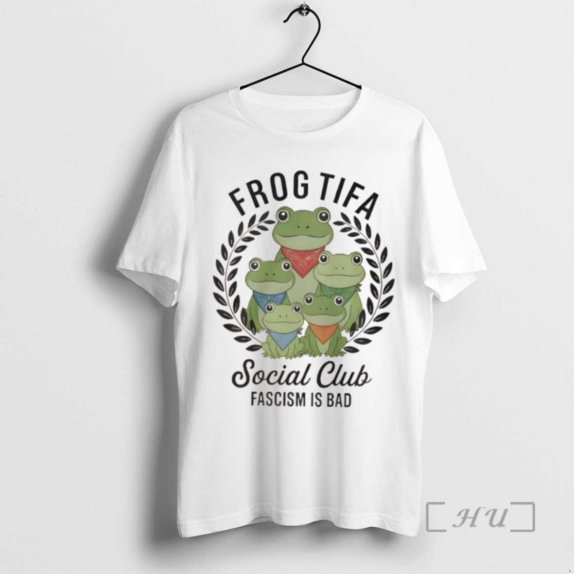 Trending Portland Frog Tifa Social Club Fascism Is Bad Premium T Shirt Sweater