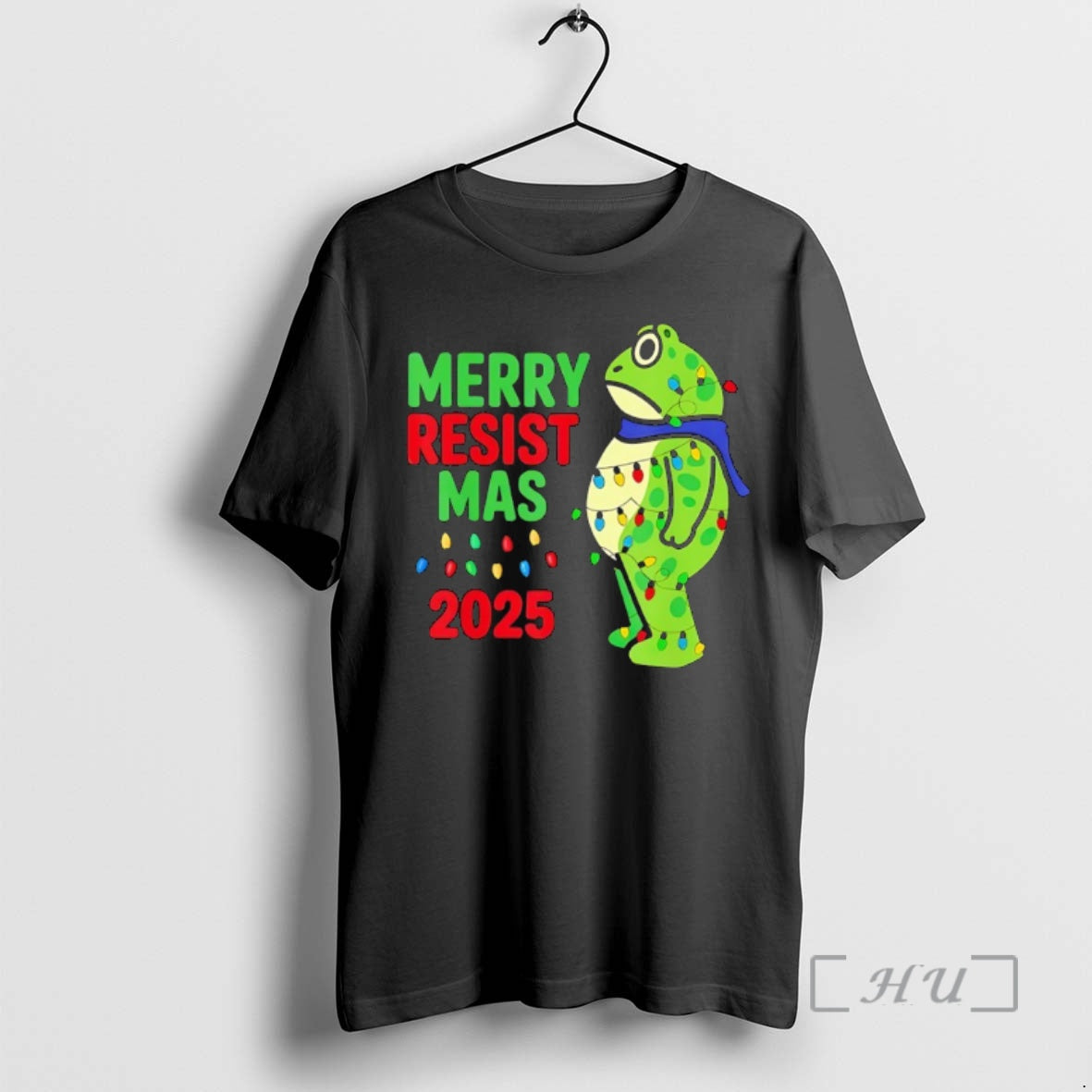 Trending Portland Frog Merry Resistmas 2025 Light